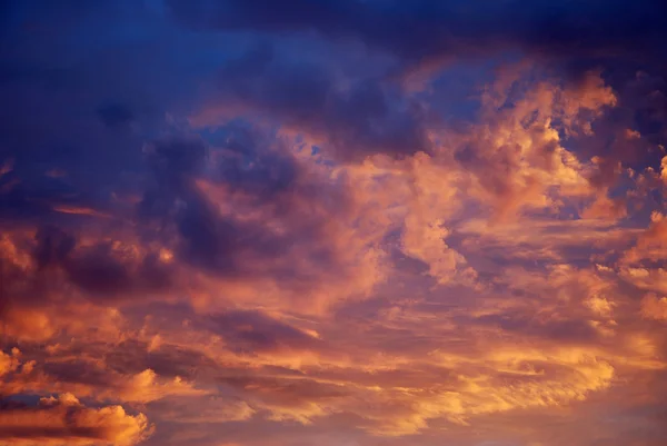 Afrikanska morgonhimlen — Stockfoto