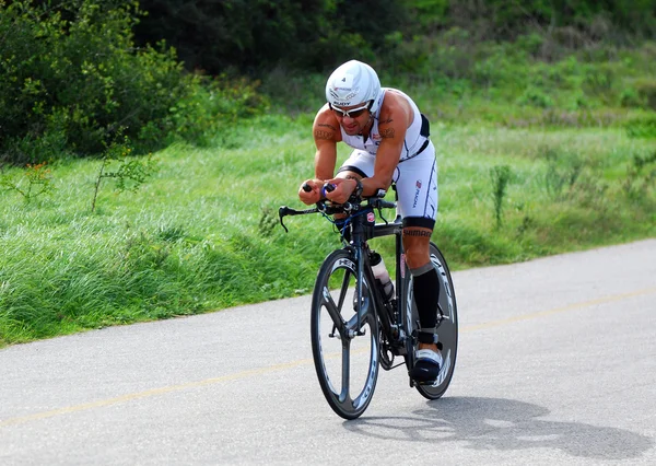 Triathlete Ivan Albano z Brazylii — Zdjęcie stockowe