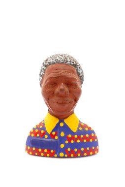 Nelson Mandela fridge magnet clipart