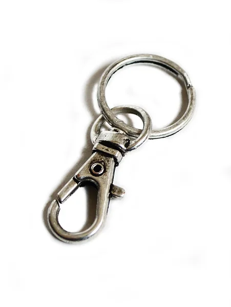 Mosquetão para chaves — Fotografia de Stock