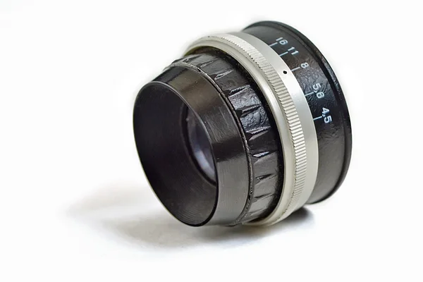 The lens for the photographic enlarger — Stock Photo, Image