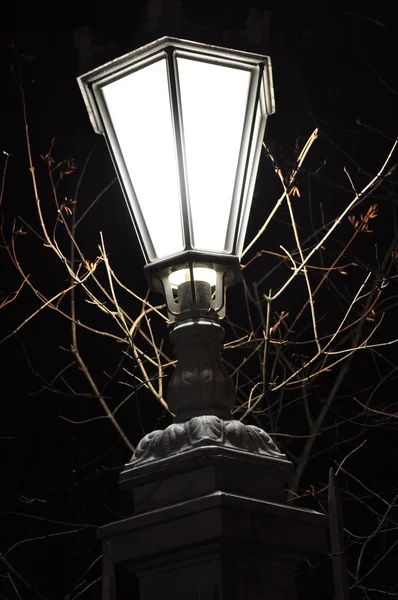 Lantern in night — Stock Photo, Image