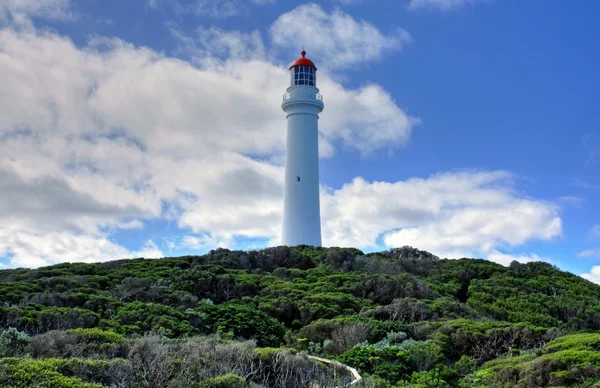 stock image The Split Point Lighthouse at Aireys Inlet in Australia, on the