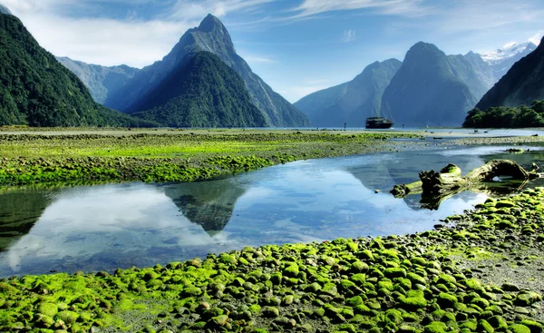 Mitre 峰、 新西兰 — 图库照片