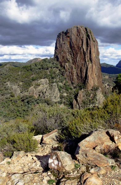 Warrumbungle Nationaalpark in nsw, Australië — Stockfoto