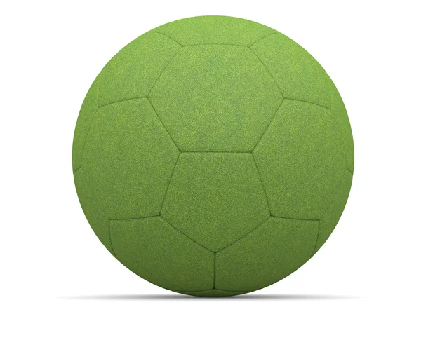 Экологический футбол изолирован — стоковое фото