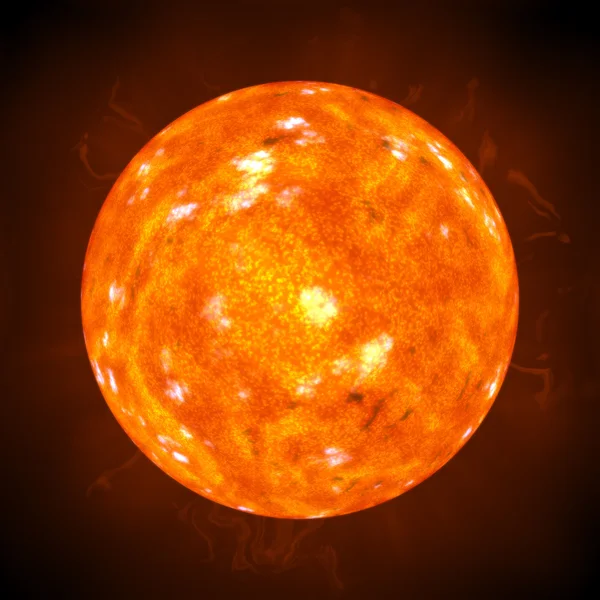Sun corona — Stock Photo, Image