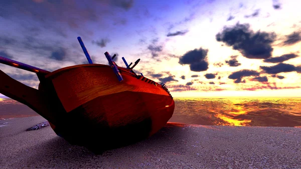 Pirate shipwreck — Stock Photo, Image