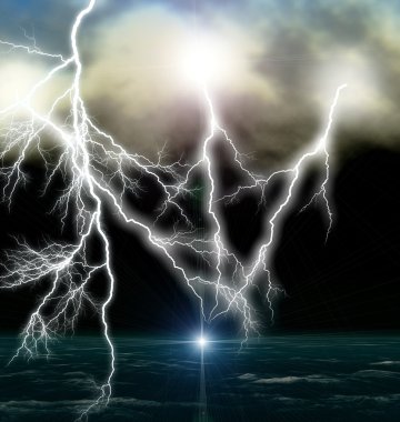 Lightning galore clipart