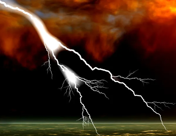 Lightning galore — Stock Photo, Image
