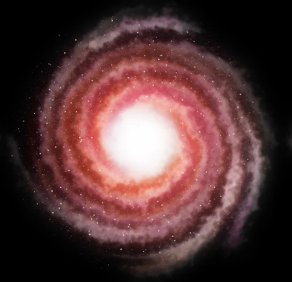Galáxia espiral — Fotografia de Stock