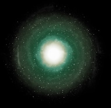 Spiral galaxy clipart