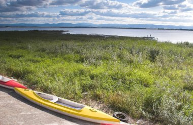 tipik Lehçe lakescape Güney