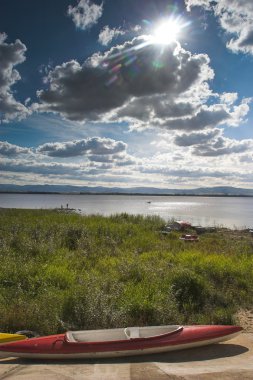 tipik Lehçe lakescape Güney