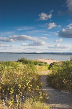 tipik Lehçe lakescape Güney