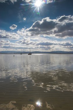 tipik Lehçe lakescape Güney