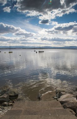 tipik Lehçe lakescape Güney