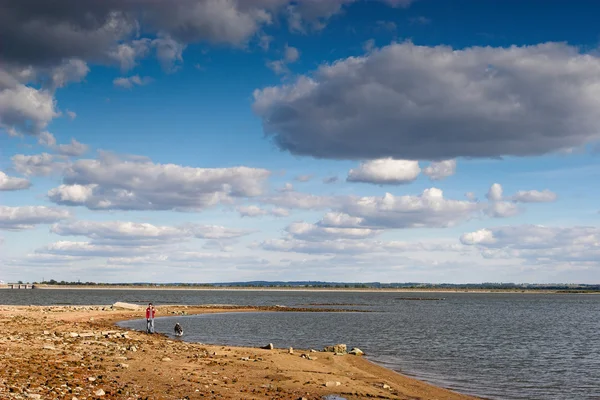 남쪽에서 전형적인 폴란드어 lakescape — 스톡 사진