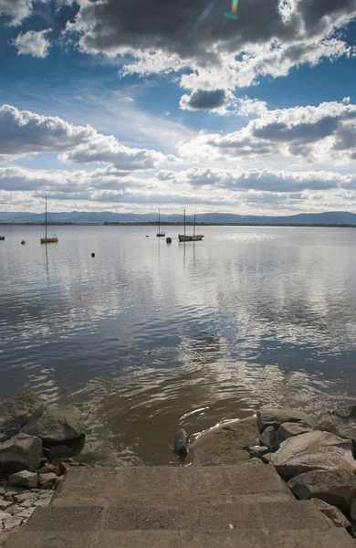 Typical Polish lakescape in the south — Stock Photo, Image
