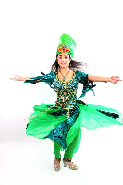 Παραδοσιακή χορεύτρια — Φωτογραφία Αρχείου