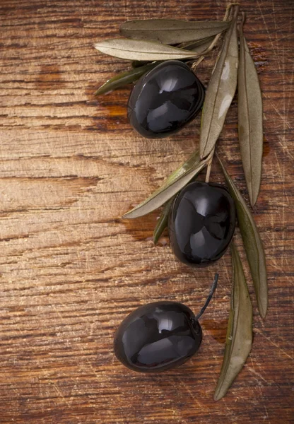 stock image Black olives