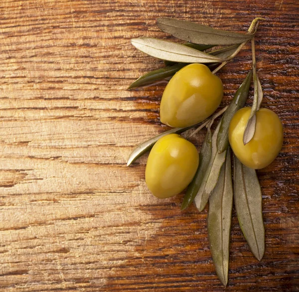 Fond olive — Photo