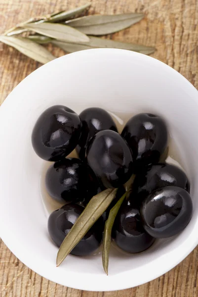 stock image Black olives