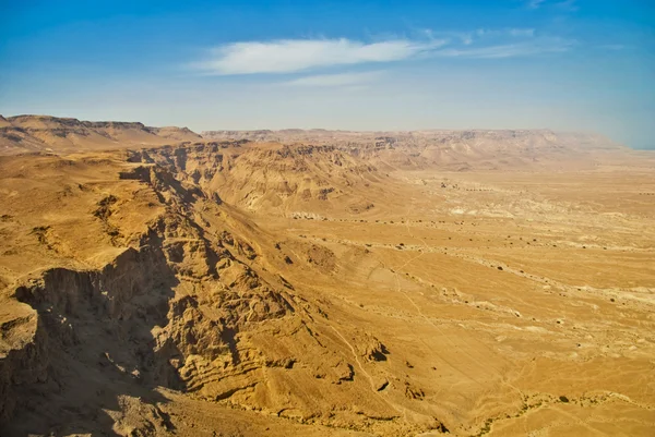 Zřícenina pevnosti Masada, Izrael — Stock fotografie