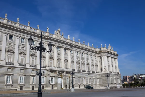 Madrid 'deki Palacio Real. — Stok fotoğraf