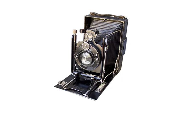 Очень старая камера (с начала ХХ века ) — стоковое фото