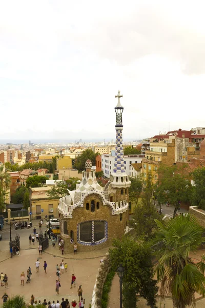 Park Güell Barcelonassa — kuvapankkivalokuva