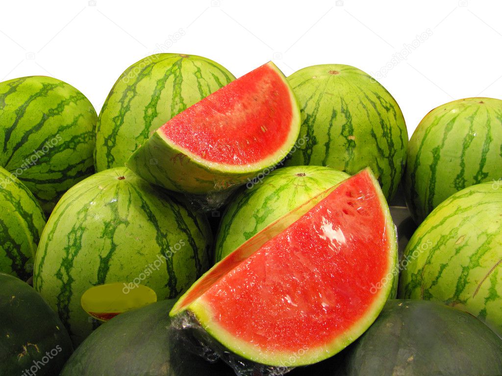 Water melons at the market