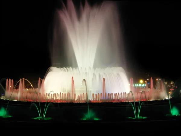 Beautiful fountain in Barcelona — Stock Photo, Image