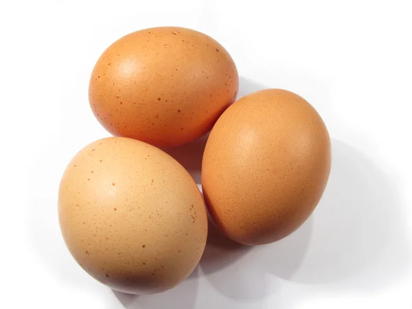 Tre uova Foto Stock Royalty Free