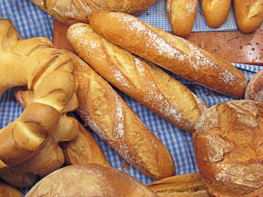 Bread still life clipart