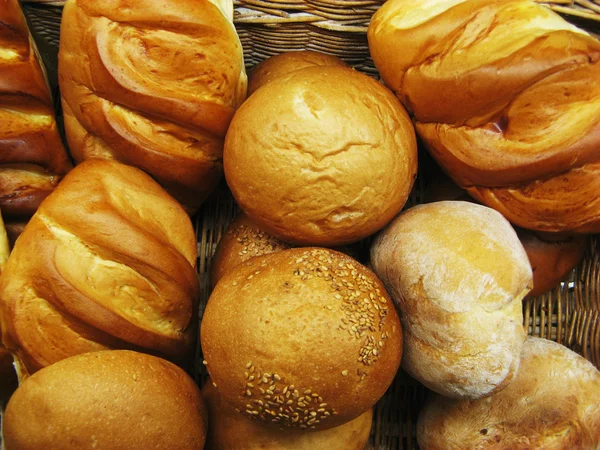 面包静物 — 图库照片