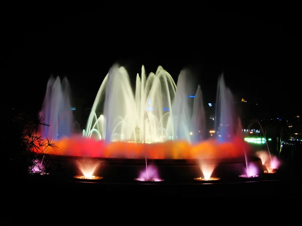 Bella fontana a Barcellona — Foto Stock