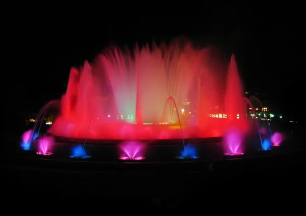 Beautiful fountain in Barcelona — Stock Photo, Image