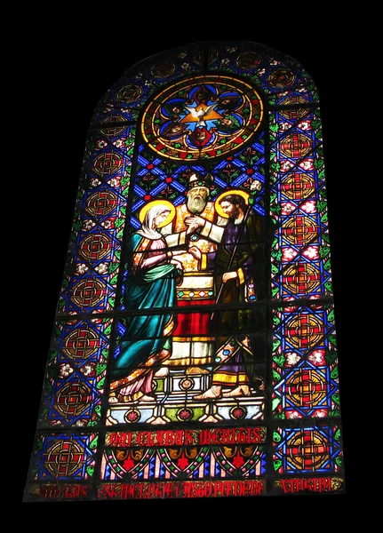 Church stained glass — Stock Photo, Image