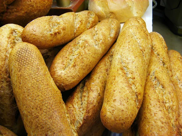 Natura morta del pane — Foto Stock