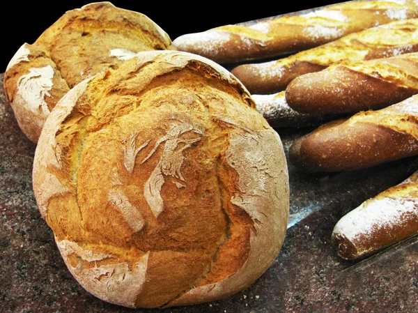 Bröd stilleben — Stockfoto