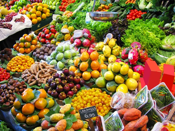 Mercado de frutos Fotografia De Stock