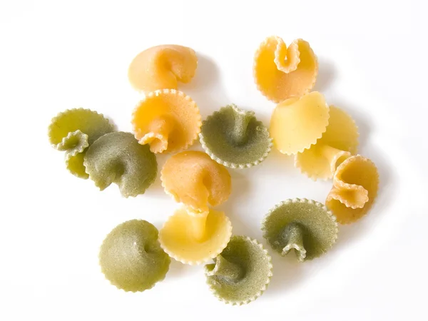 Italian pasta isolated over white background — Stock Photo, Image