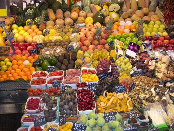 Mercado de frutos Imagens Royalty-Free