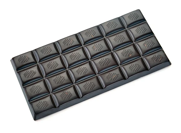 Schwarze Schokoladenriegel — Stockfoto