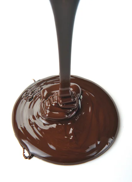 Fluxo de chocolate — Fotografia de Stock