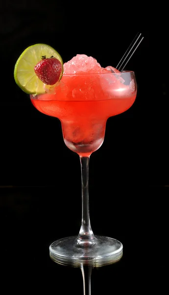 Erdbeer-Margarita-Cocktail — Stockfoto