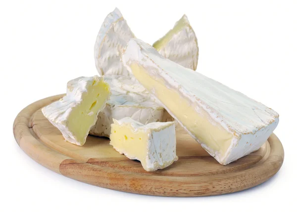 卡门和法国布里乳酪奶酪 — 图库照片