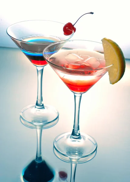 Two cocktail martini — Stock Photo, Image