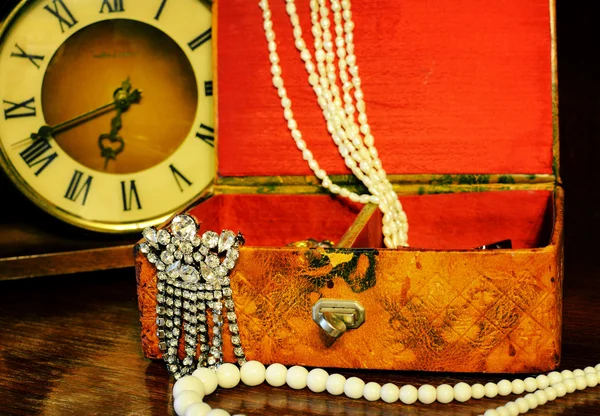 stock image Ancient casket with ornaments